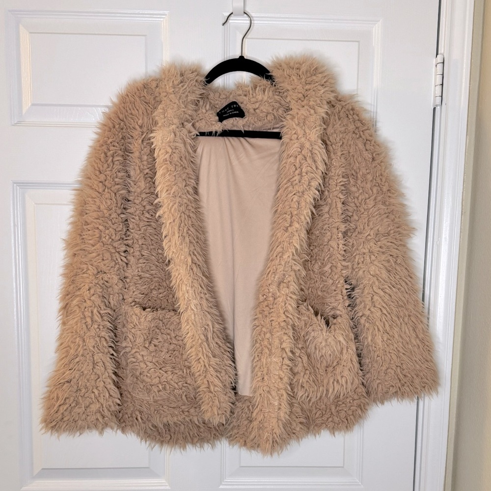 Love Tree blush pink coat